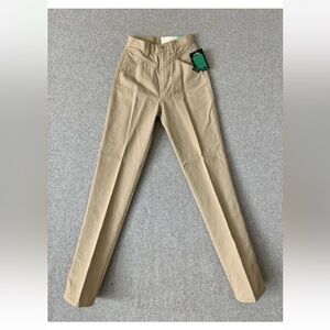 100% Cotton VINTAGE Rockies Womens Sz 26/3 Mom Jeans Bareback 35 inseam Tan NWT